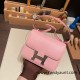 Hermes Constance 19cm Chevre 3Q /Rose Sakura Silver Hardware 18cm Full Handmade Hermes Constance 19cm Chevre 3Q /Rose Sakura Silver Hardware 18cm Full Handmade