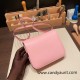 Hermes Constance 19cm Chevre 3Q /Rose Sakura Silver Hardware 18cm Full Handmade Hermes Constance 19cm Chevre 3Q /Rose Sakura Silver Hardware 18cm Full Handmade