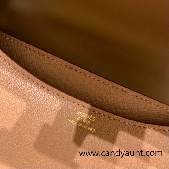 Hermes Constance 19cm Chevre 2J Quebracho Rose Gold Hardware 18cm Full Handmade Hermes Constance 19cm Chevre 2J Quebracho Rose Gold Hardware 18cm Full Handmade