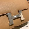 Hermes Constance 19cm Chevre 2J Quebracho Silver Hardware 18cm Full Handmade