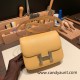 Hermes Constance 19cm Chevre 1S Foin Silver Hardware 18cm Full Handmade Hermes Constance 19cm Chevre 1S Foin Silver Hardware 18cm Full Handmade