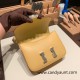 Hermes Constance 19cm Chevre 1S Foin Silver Hardware 18cm Full Handmade Hermes Constance 19cm Chevre 1S Foin Silver Hardware 18cm Full Handmade