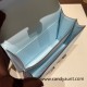 Hermes Constance 19cm swift 7R/ Azur Silver Hardware 18cm Full Handmade Hermes Constance 19cm swift 7R/ Azur Silver Hardware 18cm Full Handmade