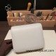 Hermes Constance 19cm swift 80 /Pearl Grey Silver Hardware 18cm Full Handmade Hermes Constance 19cm swift 80 /Pearl Grey Silver Hardware 18cm Full Handmade