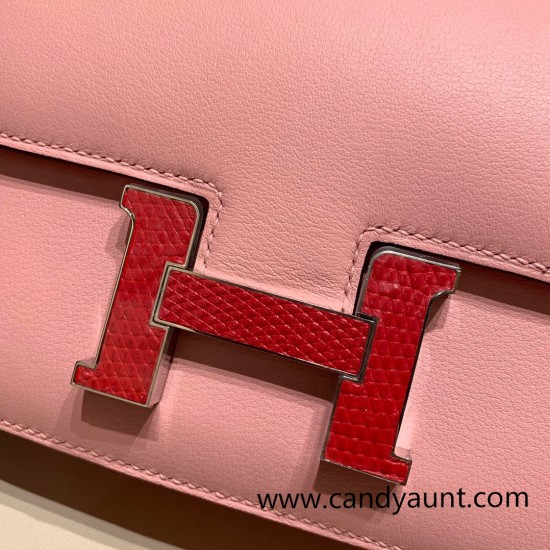 Hermes Constance 19cm swift 3Q /Rose Sakura 18cm Full Handmade Hermes Constance 19cm swift 3Q /Rose Sakura 18cm Full Handmade