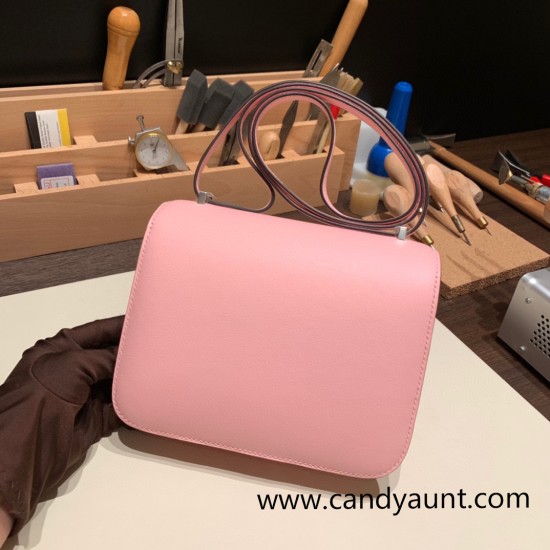 Hermes Constance 19cm swift 3Q /Rose Sakura 18cm Full Handmade Hermes Constance 19cm swift 3Q /Rose Sakura 18cm Full Handmade