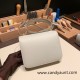 Hermes Constance 19cm swift 80 /Pearl Grey Gold Hardware 18cm Full Handmade Hermes Constance 19cm swift 80 /Pearl Grey Gold Hardware 18cm Full Handmade