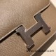 Hermes Constance 19cm Epsom 18 /Étoupe Grey Silver Hardware 18cm Full Handmade Hermes Constance 19cm Epsom 18 /Étoupe Grey Silver Hardware 18cm Full Handmade