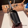 Hermes Constance 19cm 89 /Black Gold Hardware 18cm Full Handmade