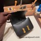 Hermes Constance 19cm 89 /Black Gold Hardware 18cm Full Handmade Hermes Constance 19cm 89 /Black Gold Hardware 18cm Full Handmade