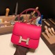 Hermes Constance 19cm 0D /Rose Mexico Silver Hardware 18cm Full Handmade Hermes Constance 19cm 0D /Rose Mexico Silver Hardware 18cm Full Handmade