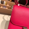 Hermes Constance 19cm 0D /Rose Mexico Silver Hardware 18cm Full Handmade