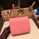Hermes Constance 19cm Epsom 1Q/Rose Confetti Gold Hardware 18cm Full Handmade Hermes Constance 19cm Epsom 1Q/Rose Confetti Gold Hardware 18cm Full Handmade