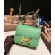 Hermes Constance 19cm Epsom 3I /Vert Criquet Gold Hardware 18cm Full Handmade Hermes Constance 19cm Epsom 3I /Vert Criquet Gold Hardware 18cm Full Handmade