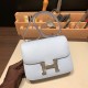 Hermes Constance 19cm Epsom 7R /Azur Silver Hardware 18cm Full Handmade Hermes Constance 19cm Epsom 7R /Azur Silver Hardware 18cm Full Handmade