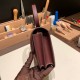 Hermes Constance 19cm Epsom F5 /Bourgogne & 57/ Bordeaux Silver Hardware 18cm Full Handmade Hermes Constance 19cm Epsom F5 /Bourgogne & 57/ Bordeaux Silver Hardware 18cm Full Handmade