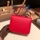 Constance 19cm Epsom 54/ Rouge Garance Silver Hardware 18cm Full Handmade Constance 19cm Epsom 54/ Rouge Garance Silver Hardware 18cm Full Handmade