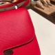 Constance 19cm Epsom 54/ Rouge Garance Silver Hardware 18cm Full Handmade Constance 19cm Epsom 54/ Rouge Garance Silver Hardware 18cm Full Handmade