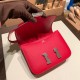 Constance 19cm Epsom 54/ Rouge Garance Silver Hardware 18cm Full Handmade Constance 19cm Epsom 54/ Rouge Garance Silver Hardware 18cm Full Handmade