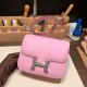 Hermes Constance 19cm Epsom X9 /Mauve Sylvestre Silver Hardware 18cm Full Handmade Hermes Constance 19cm Epsom X9 /Mauve Sylvestre Silver Hardware 18cm Full Handmade
