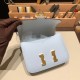 Hermes Constance 19cm Epsom 7R/ Azur Gold Hardware 18cm Full Handmade Hermes Constance 19cm Epsom 7R/ Azur Gold Hardware 18cm Full Handmade