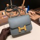 Hermes Constance 19cm Epsom 63/Vert Amande Gold Hardware 18cm Full Handmade Hermes Constance 19cm Epsom 63/Vert Amande Gold Hardware 18cm Full Handmade