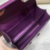 P9/Anemone  Silver HardwareNew stock Constance Mini Constance 19cm Chevre Chevre