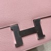 2023 Mauve Pale  Gold Hardware Chevre New stock Constance Mini Constance 19cm 