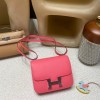 W0/Vert Bosphore  &S4/Deep Blue  Silver HardwareEpsom New stock Constance Mini Constance 19cm 