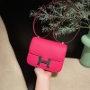 93/Orange   Constance Mini Constance 19cm Epsom