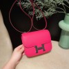 93/Orange   Constance Mini Constance 19cm Epsom