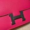 93/Orange   Constance Mini Constance 19cm Epsom