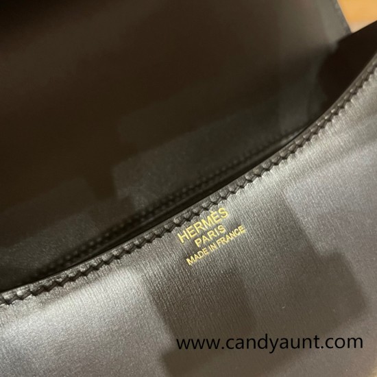 Hermes Constance 24cm box 89 /Black (Noir) Gold Hardware Hermes Constance 24cm box 89 /Black (Noir) Gold Hardware