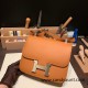 Hermes Constance 24cm Evercolor 1H /Toffee& K4/Rose d’eteSilver Hardware Hermes Constance 24cm Evercolor 1H /Toffee& K4/Rose d’eteSilver Hardware