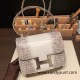 Hermes Constance 24cm Matte Crocodile Niloti 01/ Himalaya Silver Hardware Hermes Constance 24cm Matte Crocodile Niloti 01/ Himalaya Silver Hardware