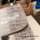 Hermes Constance 24cm Matte Crocodile Niloti 01/ Himalaya Silver Hardware Hermes Constance 24cm Matte Crocodile Niloti 01/ Himalaya Silver Hardware
