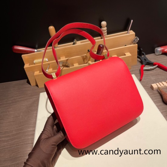 Hermes Constance 24cm epsom T5 /Rose Jaipur Gold Hardware Hermes Constance 24cm epsom T5 /Rose Jaipur Gold Hardware
