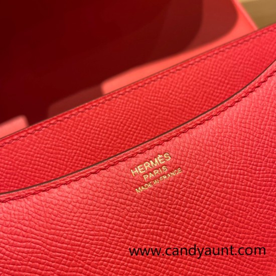 Hermes Constance 24cm epsom T5 /Rose Jaipur Gold Hardware Hermes Constance 24cm epsom T5 /Rose Jaipur Gold Hardware