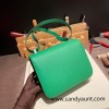 Hermes Constance 24cm epsom1K /Bambou Silver Hardware 11