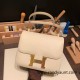 Hermes Constance 24cm10 /Craie Gold Hardware Hermes Constance 24cm10 /Craie Gold Hardware