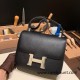 Hermes Constance 24cm Epsom 89 /Black (Noir) Silver Hardware Hermes Constance 24cm Epsom 89 /Black (Noir) Silver Hardware