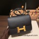 Hermes Constance 24cm epsom 89 /Black (Noir) Gold Hardware Hermes Constance 24cm epsom 89 /Black (Noir) Gold Hardware