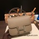 Hermes Constance 24cm epsom18 Étoupe Grey Silver Hardware Hermes Constance 24cm epsom18 Étoupe Grey Silver Hardware