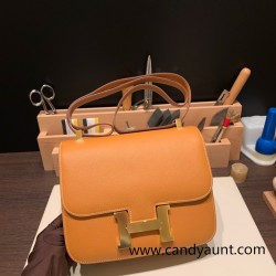 Hermes Constance 24cm Epsom 37/Gold Gold Hardware