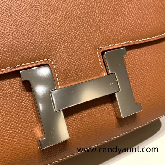 Hermes Constance 24cm epsom37/Gold Silver Hardware Hermes Constance 24cm epsom37/Gold Silver Hardware