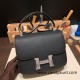 Hermes Constance 24cm epsom 89 /Black (Noir) Hermes Constance 24cm epsom 89 /Black (Noir)