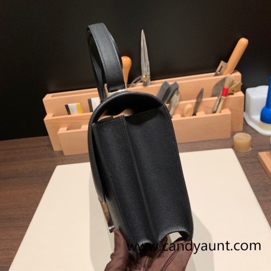 Hermes Constance 24cm epsom 89 /Black (Noir) Hermes Constance 24cm epsom 89 /Black (Noir)