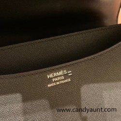 Hermes Constance 24cm epsom 89 /Black (Noir)