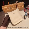 HERMES TPM Mini Evelyn Clemence 18 /Étoupe Grey GoldHardware
