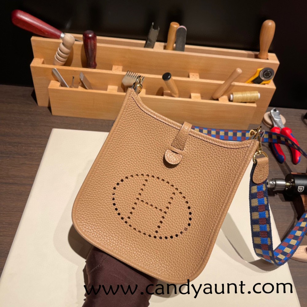 HERMES TPM Mini Evelyn Clemence I2 /Nata